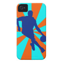 Retro basketspelare Case-Mate iPhone 4 case