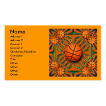 RETRO BASKETVISITKORTAR
