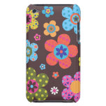 Retro blommor barely there iPod fodral