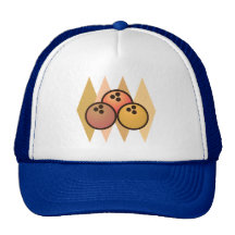 Retro bowlingklot baseball hat