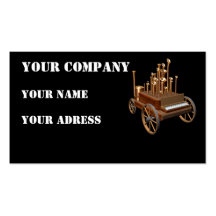 retro businesscard för ångaorgan visitkort mallar