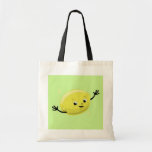Retro citrongrabb tote bags