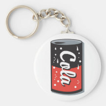 retro cola kan planlägga nyckel ringar