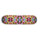 Retro däck för Skateboard för Kaleidoscopefärgpop