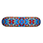 Retro däck för Skateboard för Kaleidoscopefärgpop
