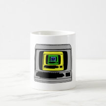 "Retro dator Kaffe Mugg