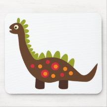 retro dinosaur musmattor