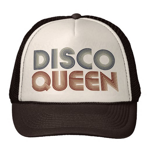 Retro drottning för disko70-talmusik baseball hat