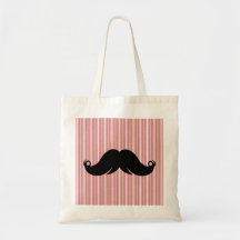 Retro flickaktigt mustaschMoustacheStache anpassni Tote Bag
