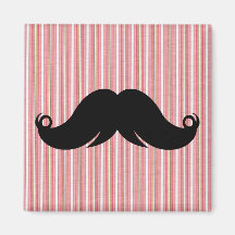 Retro flickaktigt mustaschMoustacheStache anpassni Magnet För Kylskåp