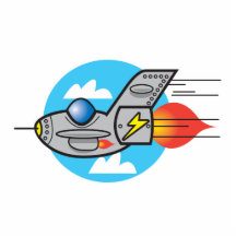 retro flygplanjet acrylic cut out