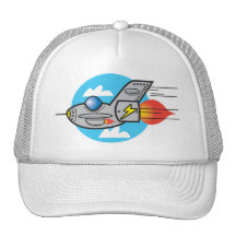 retro flygplanjet keps
