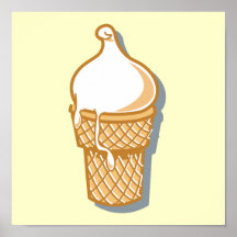 retro glasskotte print