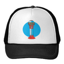 retro gumballmaskin baseball hat