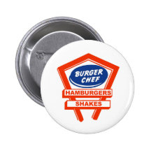 Retro hamburgare som är gemensam för hamburgarekoc nål