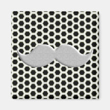 Retro HandlebarmustaschMoustache Kylskåpsnagnet