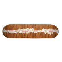 Retro hawaiansk Skateboard