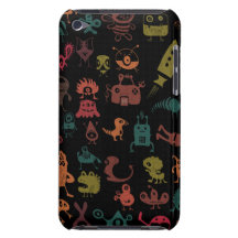 Retro ipod fodral för färgtecknadmonster iPod Case-Mate case