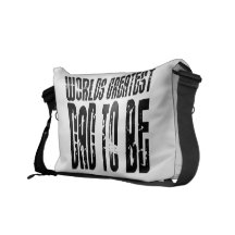 Retro kall pappor som är: Världsmästarepappa som ä Messenger Bag