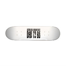 Retro kall pappor som är: Världsmästarepappa som ä Skate Board Decks