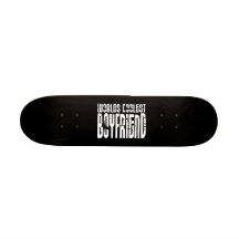 Retro kalla pojkvänner: Kallast pojkvän för världa Skate Board Deck