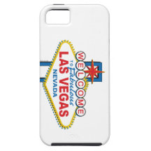 Retro Las Vegas undertecknar iPhone 5 Cover