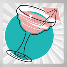 retro margaritadesign print