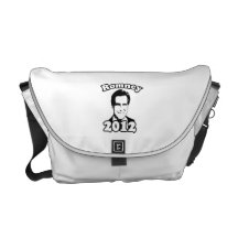 Retro Mitt Romney 2012 Messenger Bag