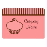 Retro muffinvisitkortar