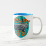Retro muskelbilar kaffe mugg