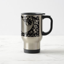 Retro mustaschMoustache Kaffe Mugg