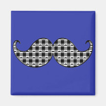 Retro mustaschMoustache Stache Kylskåpmagneter