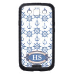 retro nautiskt ankrar frakter rullar fodral för ga galaxy SIII cases