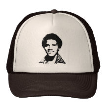 Retro Obama T-tröja Kepsar
