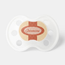 Retro oval nappar - rodnad
