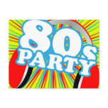 Retro parti vykort