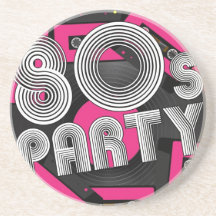Retro partybakgrund underlägg
