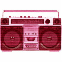 retro radiosände fotoskulptur photo cutout