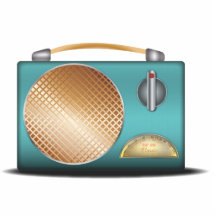Retro radiosände klassikern photo cut outs