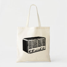 Retro radiosände toto tygkasse