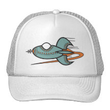 retro raket trucker keps