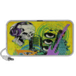Retro rock musikabstrakt iPhone speakers