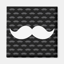 Retro rolig HandlebarmustaschMoustache Magnet För Kylskåp