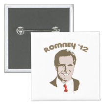 RETRO ROMNEY '12 KNAPPAR MED NÅL