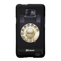 Retro roterande mobil Samsung galax S täcker Galaxy S2 Skydd