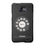 Retro roterande mobil Samsung galax S täcker Samsung Galaxy S2 Fodral