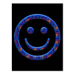 RETRO SMILEY FACE VYKORT