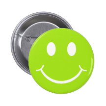 Retro Smiley Knapp Med Nål