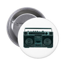retro stereo knäppas knappar med nål