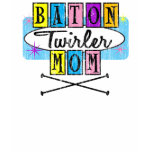 Retro taktpinneTwirlerMom T Shirts